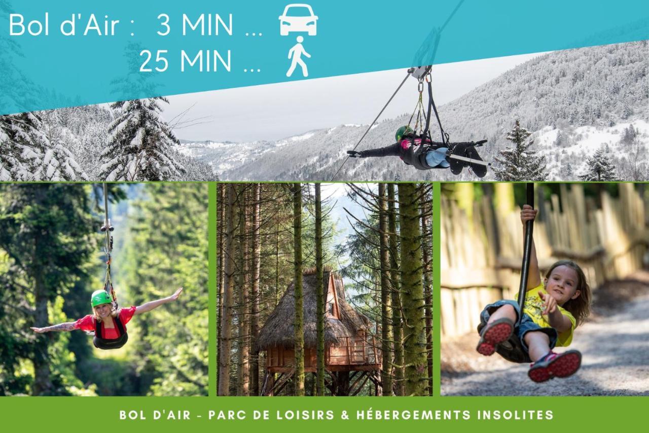 Le "Chalet De Minette" 2 Etoiles La Bresse Zewnętrze zdjęcie